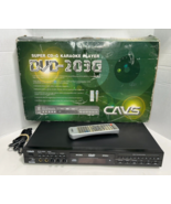 CAVS DVD-203G Karaoke CD/DVD Player INX2 w/ Remote Super CD+G MPEG CD-R ... - £118.48 GBP