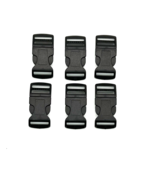 Lot Of 6 ACW Curved Plastic Side Release Buckles Size 1 Inch - £11.18 GBP