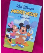 RARE Uncut Disney Mickey Mouse Book The Treasure Hunt Raw Book! - $69.30