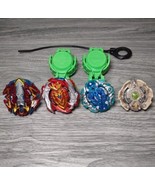 Beyblade Burst Turbo Lot of 4 Achilles, Xcalius, Engaard, Stone-X with L... - £17.85 GBP