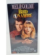 Bird On A Wire (VHS, 1990) Action Comedy NIP Watermark Mel Gibson Goldie... - £4.41 GBP