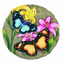 Spoontiques - Garden Dcor - Butterfly Stepping Stone - Decorative Stone for Gard - £32.76 GBP