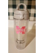 MISSISSIPPI STATE CLEAR INSULATED TERVIS BOTTLE WITH FLIP LID 24 oz - £15.21 GBP