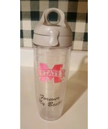 MISSISSIPPI STATE CLEAR INSULATED TERVIS BOTTLE WITH FLIP LID 24 oz - £14.89 GBP