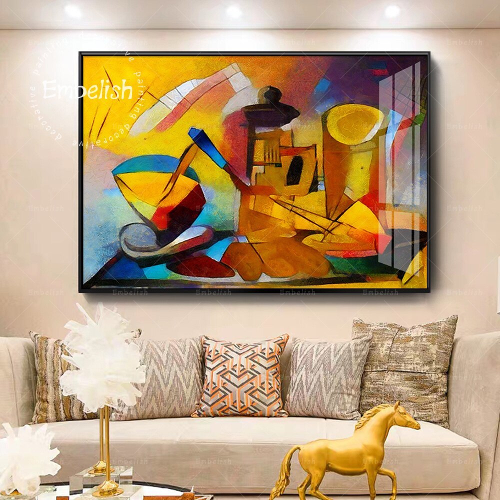 Creative Famous Artwork Picasso Wall Picture HQ Canvas Print Item image 2