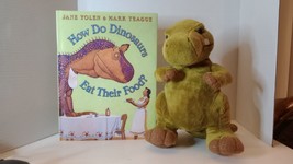 Kohls Cares How Do Dinosaurs Eat Their Food? Book &amp; Plush Set - Fun &amp; Educationa - £11.84 GBP