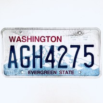  United States Washington Evergreen Passenger License Plate AGH4275 - £14.91 GBP