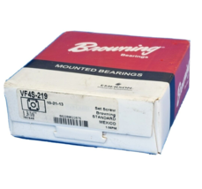 NIB BROWNING VF4S-219 FLANGE MOUNTED BEARING VF4S219 - $42.95