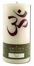 Aroma Naturals Spirituals Pillar 3 x 6 Om - £19.81 GBP