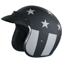 Daytona Helmets Dot Approved Motorcycle Helmet W/CAPTAIN America Stealth DC6-CAS - £89.05 GBP