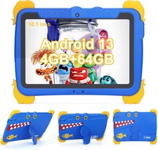 2024 Android 13 Kids Tablet 10.1 inchTablet for Kids Children Tablet 4GB RAM 64G - $164.00