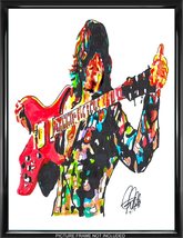 Joe Perry Aerosmith Guitar Hard Rock Music Poster Print Wall Art 18x24 - £21.58 GBP