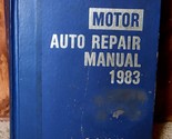 Vintage Antique 1977-1983 MOTOR Auto Repair Manual Genuine Repair Guide - $14.24