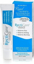 RectiCare Anorectal Lidocaine 5% Cream, 15g - Hemorrhoids Anorectal diso... - £23.73 GBP