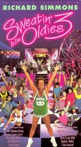 Sweatin to the Oldies 3 An Aerobic Concert with Richard Simmons VHS 58 min Dance - £6.67 GBP