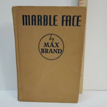 Marble Face by Max Brand 1ST Edition Classic Western Hardcover 1939 - £12.35 GBP