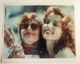 Susan Sarandon &amp; Geena Davis Signed Autographed &quot;Thelma &amp; Louise&quot; Glossy 8x10 ph - £78.65 GBP