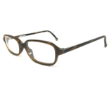 Vintage La Eyeworks Brille Rahmen ZED 162 Brown Horn Rechteckig 42-17-135 - $64.89