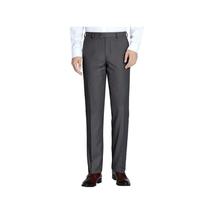 Men Renoir Flat Front Suit Separate Pants Slim Fit Soft Feel 202-1 Charcoal image 6