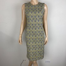 J McLaughlin Tribal Geometric Bohemian Sleeveless Women&#39;s Small S Sheath Dress - £29.95 GBP