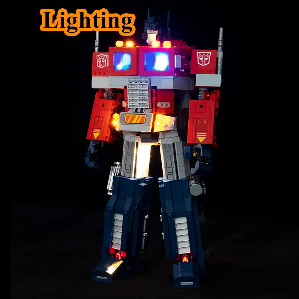 LED lighting kit for ideas 10302 Optimus Prime Autobot building block bricks - £15.36 GBP+