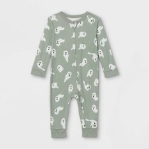 Baby Halloween Ghost Sleep Pajama Long Sleeve One piece - Gray - Size 6-9M - $5.99