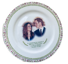 William &amp; Kate Engagement Commemorative Plate Royal Doulton - £10.05 GBP