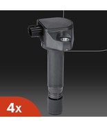 Black APM Set of 4 Ignition Coil Pack and Iridium Spark Plugs Compatible - $161.78 CAD