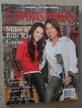 Cowboys &amp; Indians Magazine  April 2008 - Miley &amp; Billy Ray Cyrus Cover - £15.73 GBP