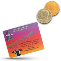 Hopping Half - by Ted&#39;s Sterling Magic - Sun and Moon Coin Magic Trick - $53.45