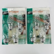 8 Sylvania CRYSTAL 40W B13 Base Ceiling Fan Indoor Light Bulbs (Tested) - £21.95 GBP