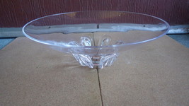 Vintage 1953 Steuben Glass Donald Pollard #8039 Coronet Large Centerpiece Bowl - £279.72 GBP