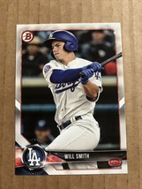 2018 Bowman #BP20 Will Smith Dodgers - £1.37 GBP