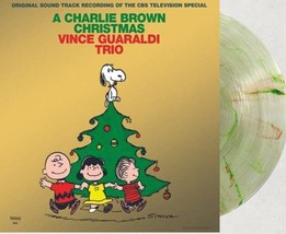A Charlie Brown Christmas Vinyl New! Limited Clear Red Green Splatter Lp P EAN Uts - £37.16 GBP