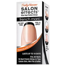 Sally Hansen Salon Effect Strips French Noir Boudoir (2 Pack) - £10.02 GBP