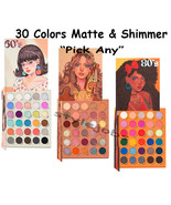 Kara 60&#39;s 70&#39;s 80&#39;s Eras Matte Shimmer 30 Color Eyeshadow Palette - £14.24 GBP
