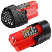 3000Mah 12 Volt Compatible With Milwaukee M12 Battery Xc 48-11-2411 48-11-2420 4 - $42.99
