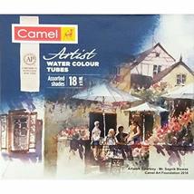 Camlin Kokuyo Artist&#39;s Water Color Box - 9ml Tubes, 18 Shades - £15.70 GBP