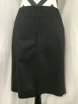 Guess Collection Women&#39;sSkirt Pinstripe Black Dressy Skirt Size 6 NWT  - £7.91 GBP