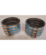 2 Qty. of Mission Rubber Cast Irons 4&quot; No Hub Coupling C400HW | ASTM0564... - $42.86