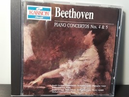 Beethoven - Piano Concertos Nos. 4 &amp; 5 (CD, 1996, Kannon) Groschel - $5.99