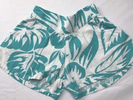 Crazy 8 Hawaiian Skort Shorts Rayon Blue White Vacation 5-6 - $9.00