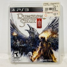 Dungeon Siege III 3 Square Enix Sony Playstation 3 PS3 With Manual - £9.37 GBP