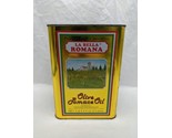 **EMPTY TIN* La Bella Romana Olive Pomace Oil Italy Tin 6&quot; X 5&quot; X 8&quot;  - £71.38 GBP
