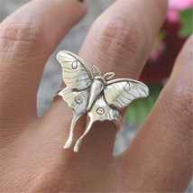 Vintage Butterfly Ring Exquisite Insect Ring Women&#39;s Fashion Wedding Engagement  - £8.33 GBP