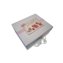 White Cotton Cards New Baby Pink A5 Keepsake Box, Toys Range  - $899.37 MXN
