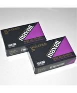 NEW qty 2 ~ MAXELL ~ VHS-C TC-30 HGX-GOLD ~ SPECIAL EVENT HIGH GRADE VID... - $20.29 CAD