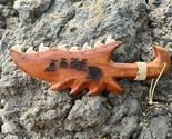 Hawaiian Store Handcarved Wood Polynesian Short Pahoa Spear Knife Decora... - $79.99+