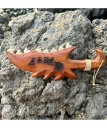 Hawaiian Store Handcarved Wood Polynesian Short Pahoa Spear Knife Decora... - £62.94 GBP+