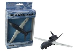 4.5 Inch Northrop Grumman RQ-4 Global Hawk Diecast Model APPROX 1/126 Scale - $24.74